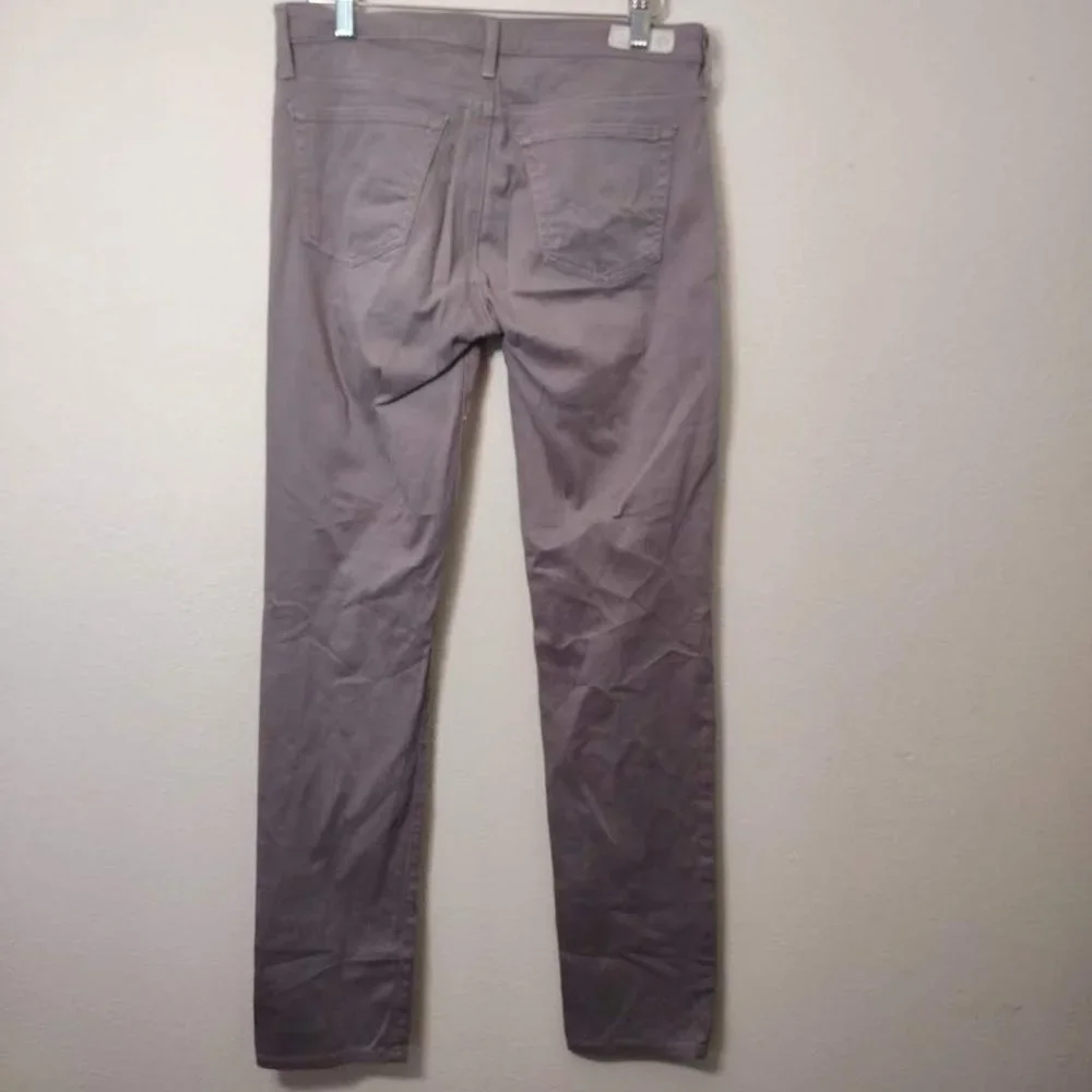 AG Gray The Stilt Cigarette Leg Denim Jeans 27